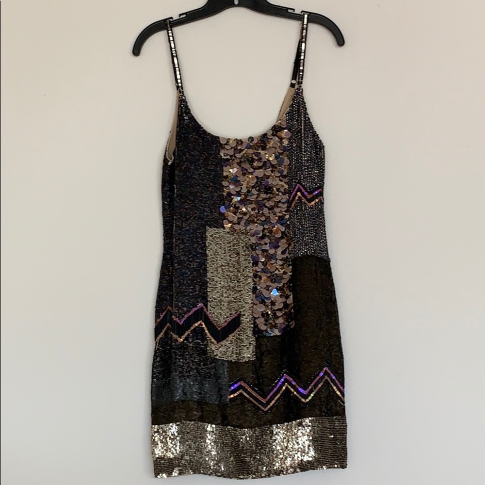 All Saint Laurent Sequin Dress